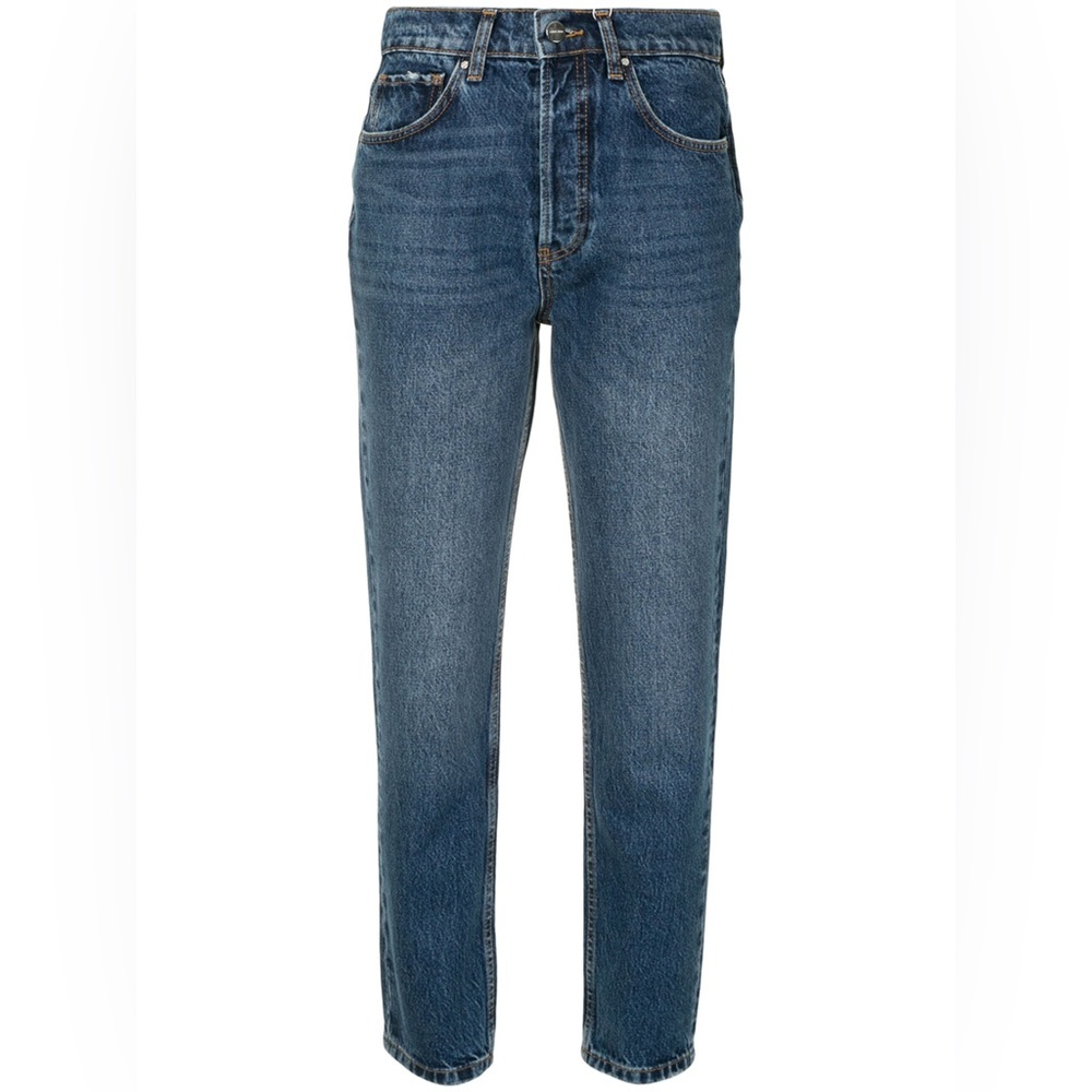 ANINE BING Sonya High-Rise Straight Jean
